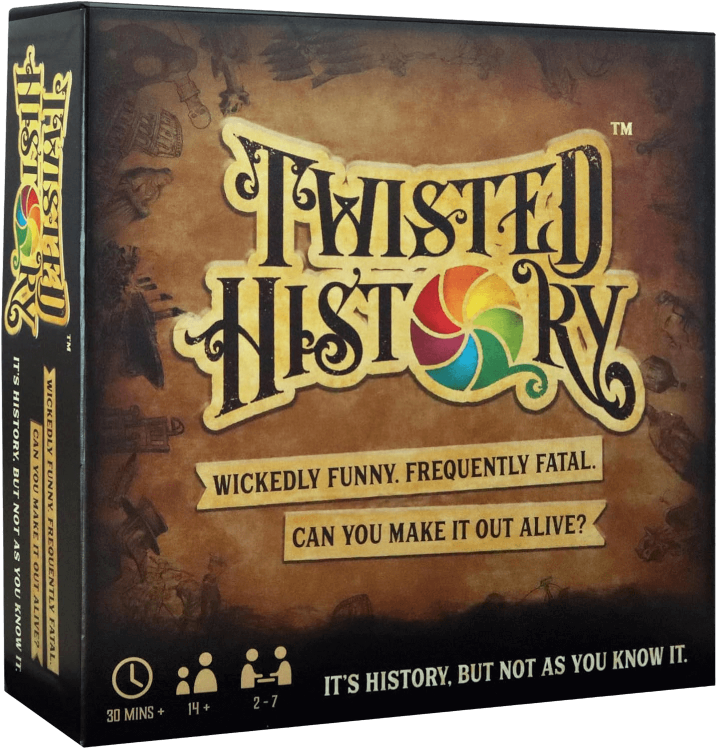 Twisted History Board Game - Award-winning Party Trivia Game